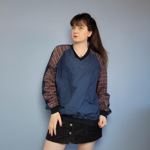 Vintage navy blue shell suit - Picture 2 of 8